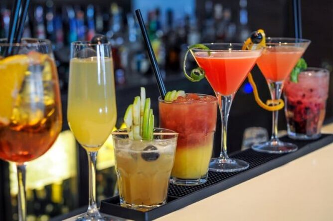 Alcohol cocktails